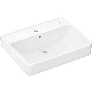hansgrohe Xanuia Q wash basin 60243450 600x480mm, with tap hole/overflow, ground, white