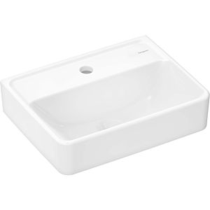 hansgrohe Xanuia Q lave-mains 60230450 450x340mm, avec trou pour robinetterie sans trop-plein, blanc