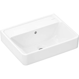 hansgrohe Xanuia Q lave-mains 60232450 500x390mm, sans trou pour robinetterie avec trop-plein, blanc