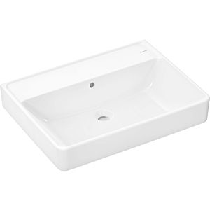 hansgrohe Xanuia Q wash basin 60254450 650x480mm, without tap hole, with overflow, ground, white
