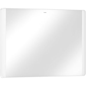 hansgrohe Xarita Lite Q miroir 54964700 avec éclairage latéral LED, blanc mat, L 1000 x H 700 x P 30 mm, 14 W