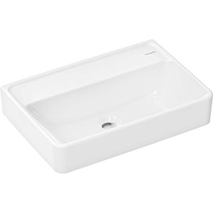 hansgrohe Xanuia Q wash basin 61123450 550x370mm, without tap hole/overflow, SmartClean, white