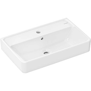 hansgrohe Xanuia Q wash basin 61124450 600x370mm, with tap hole/overflow, SmartClean, white