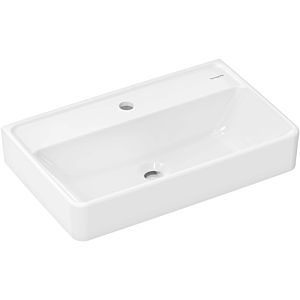 hansgrohe Xanuia Q wash basin 60215450 600x370mm, with tap hole, without overflow, white