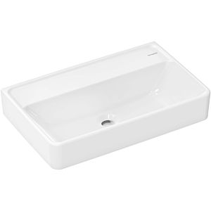 hansgrohe Xanuia Q wash basin 60216450 600x370mm, without tap hole/overflow, white