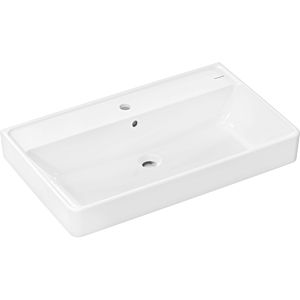 hansgrohe Xanuia Q wash basin 60250450 800x480mm, with tap hole/overflow, ground, white