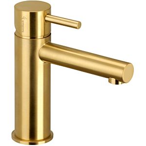 Herzbach Design iX PVD Waschtischarmatur 21133100141, Brass Steel, mit Ablaufgarnitur