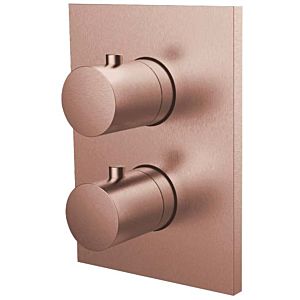 Herzbach Design iX PVD Thermostat 21.503055.2.39 Copper Steel, UP, für 3 Verbraucher