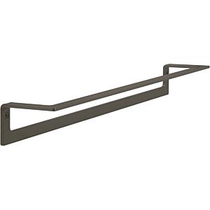 Herzbach Living towel holder 21.818000.1.40 450mm, wall mounting, black steel