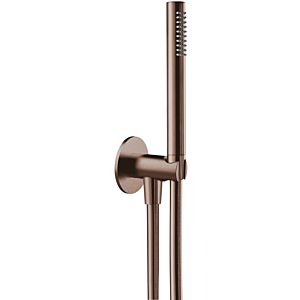 Herzbach Design iX PVD ensemble de baignoire 21.914500. 2000 .39 Cuivre Acier, 2000 douche intégré, flexible de douche match2 .600mm