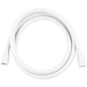 Herzbach Deep White shower hose 23.935300.1.07 1500mm, smooth plastic, matt white