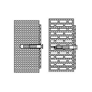 Hewi 801/805 Folding seat attachment BM28.4 hollow blocks, Hewi brick, Z-21.3-1830