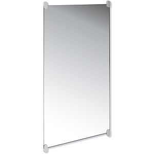 Hewi 801 wall mirror 801.01.30033 600x1200x6mm, with holders, rubinrot
