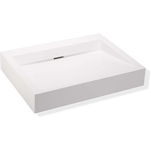 Hewi mineral cast washbasin 950.11.300 60 x 45 cm, without tap hole and overflow, white