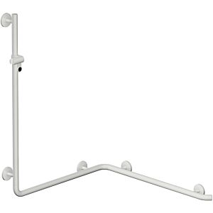 Hewi System 800 K handrail 950.35.2209098 1250mm, with shower holder, signal white