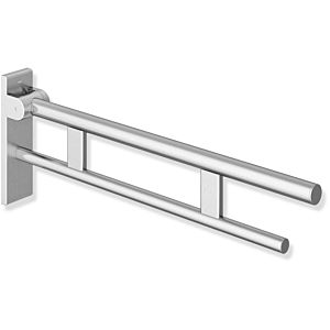 Hewi System 900 support rail 900.50.159XA projection 700 mm, Stainless Steel ground matt