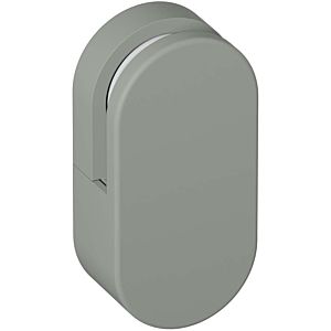 Hewi 477 mirror holder 477.01B10095 30x60x18mm, flat, 801 piece, matt, rock grey
