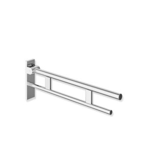 Hewi System 900 support rail 900.50.16040 projection 750 mm, Stainless Steel chrome-plated