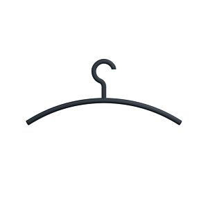 Hewi clothes hanger 570.3B92 rotating Haken , matt, anthracite grey