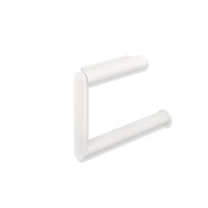 Hewi System 900 WC holder 900.21.00060DX made of Stainless Steel , powder-coated, deep matt white, U-shaped