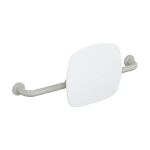 Hewi 801 backrest 801.51B916197 distance to wall 150mm, matt, backrest signal white, light grey