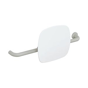 Hewi 801 backrest 801.51B9261R97 distance to wall 150mm, right version, matt, backrest signal white, light grey