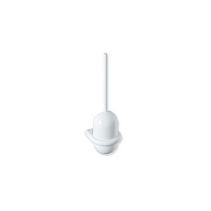 Hewi 477 active + toilet brush set 477.20D10098 signal white, antimicrobial, wall mounting