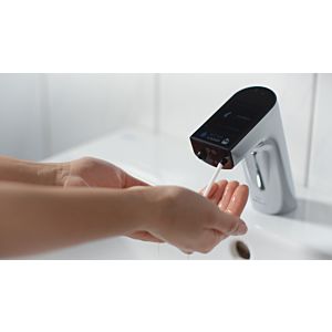 Ideal Standard Intellimix Sensor-Waschtischarmatur mit integriertem Seifenspender A7488AA Infrarot, chrom