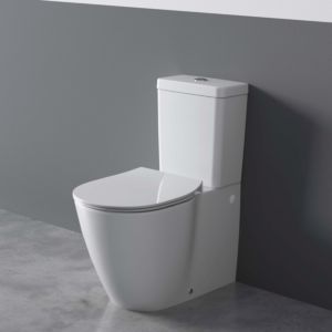 Ideal Standard WC-Sitz Connect Flat 772301 weiß, Scharnier Edelstahl