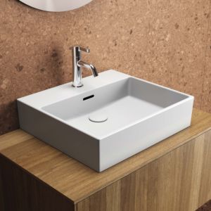 Ideal Standard Extra Waschtisch T372601 mit Hahnloch, mit Überlauf, 500 x 450 x 150 mm, weiß