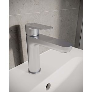 Ideal Standard Cerafine O washbasin mixer BD131SI H120, with push-open valve, silver