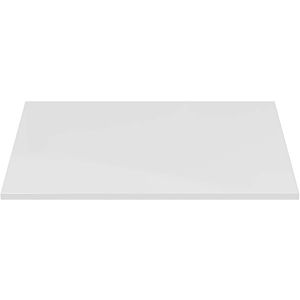 Ideal Standard Adapto plaque en bois U8412WG pour meuble bas de console 500mm, laqué blanc brillant