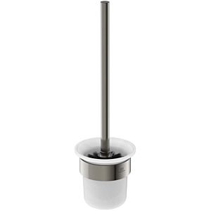 Ideal Standard Conca WC brush T4495GN round, Stainless Steel