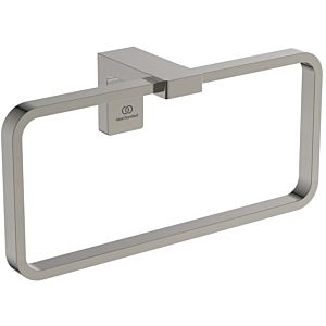 Ideal Standard Conca towel ring T4502GN square, Stainless Steel