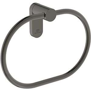 Ideal Standard Conca anneau porte-serviettes T4503A5 rond, gris magnétique