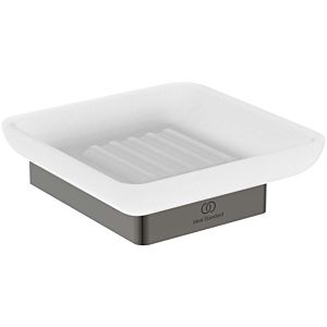 Ideal Standard Conca soap dish T4508A5 square, Magnetic Gray