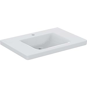 Ideal Standard Connect Freedom washbasin E548601 wheelchair accessible, with tap hole, without overflow, 80 x 55.5 cm, white