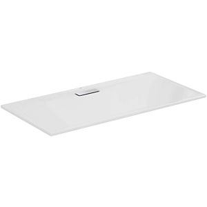 Ideal Standard Ultra Flat New rectangular shower tray T447101 waste set with cover, 160 x 80 x 801 cm, white (Alpin)