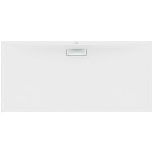 Ideal Standard Ultra Flat New rectangular shower tray T4472V1 waste set with cover, 170 x 80 x 801 cm, silk white