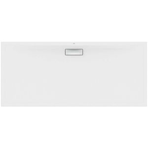Ideal Standard Ultra Flat New rectangular shower tray T4473V1 waste set with cover, 180 x 80 x 801 cm, silk white