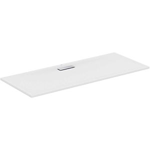 Ideal Standard Ultra Flat New rectangular shower tray T4479V1 waste set with cover, 170 x 70 x 801 cm, silk white