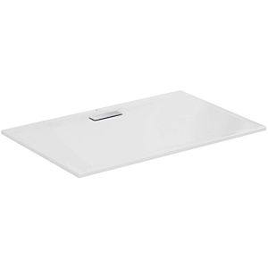 Ideal Standard Ultra Flat New rectangular shower tray T448401 waste set with cover, 140 x 90 x 25 cm, white (Alpin)