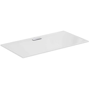 Ideal Standard Ultra Flat New rectangular shower tray T448601 waste set with cover, 170 x 90 x 801 cm, white (Alpin)
