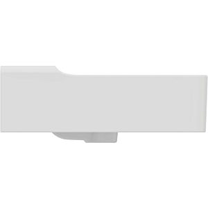 Ideal Standard Conca Waschtisch T381401 ohne Hahnloch, mit Überlauf, geschliffen, 500 x 450 x 165 mm, weiß