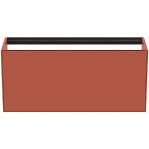 Ideal Standard Conca Waschtisch-Unterschrank T3939Y3 ohne Waschtisch-Platte, 1 Auszug, 120 x 37 x 54 cm, Sunset matt lackiert