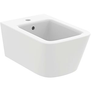 Ideal Standard Blend Wand-Bidet T3687V1 36x54x25cm, Hahnloch, mit Überlauf, seidenweiß