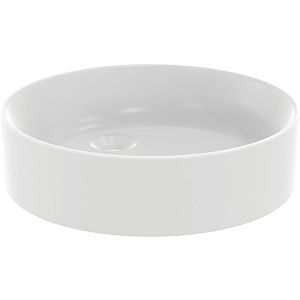 Ideal Standard Conca top vasque T3696V1 sans trou pour robinet et trop-plein, rond Ø 450 mm, blanc soie