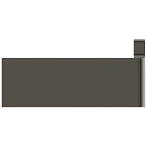 Ideal Standard Conca crochet porte-serviettes T4506A5 carré, gris magnétique