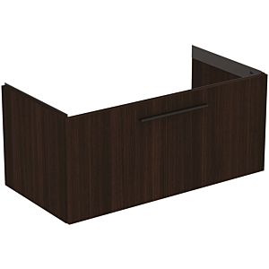 Ideal Standard i.life B furniture double vanity unit T5275NW 1 pull-out, 100 x 50.5 x 44 cm, coffee oak