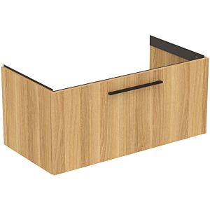 Ideal Standard i.life B furniture double vanity unit T5275NX 1 pull-out, 100 x 50.5 x 44 cm, natural oak